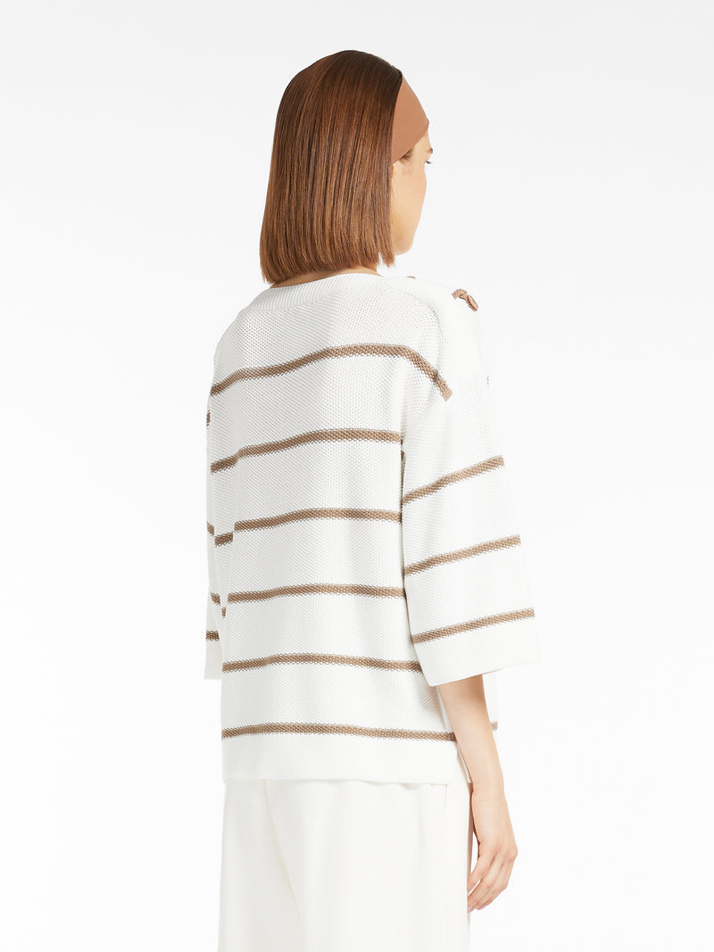 TOP-BLUSA DE MALLA FARETRA